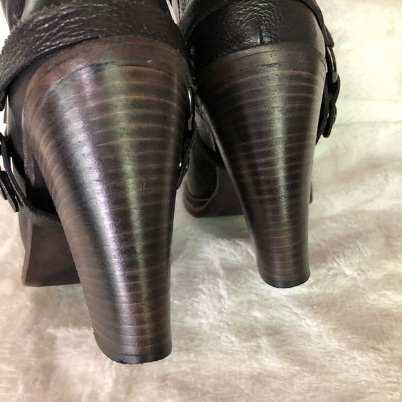 Vera Wang black stud details long boots - Picture 6 of 8